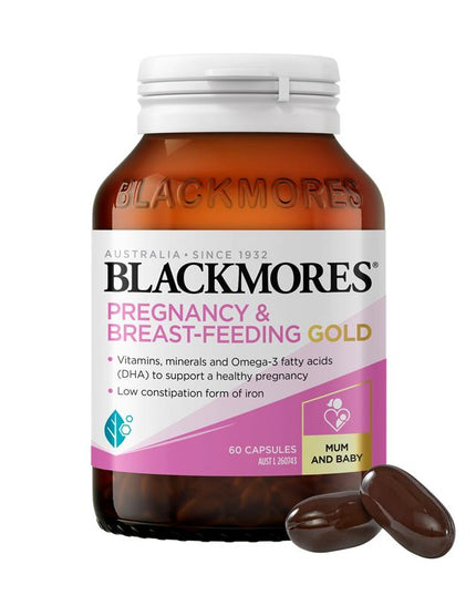 Blackmores Pregnancy and Breastfeeding Gold 60 Capsules