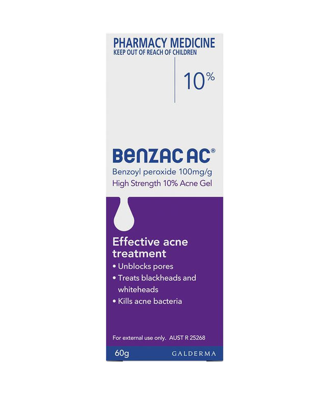 Benzac AC Gel 10% 60g