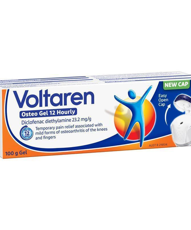 Voltaren Osteo Gel Osteoarthritis 12 Hour Pain Relief 100 g