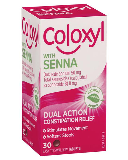 Coloxyl & Senna 30 Tablets