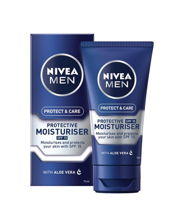 NIVEA MEN Protect & Care Face Moisturiser SPF15 75ml