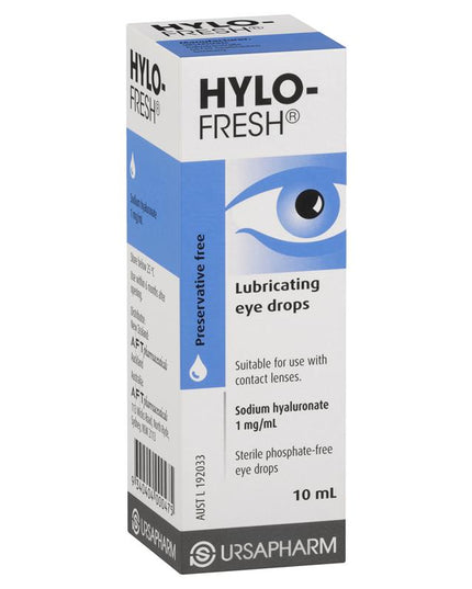 Hylo Fresh 1mg Preservative Free Eye Drops 10ml