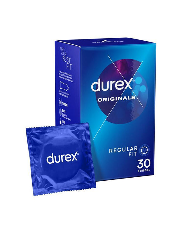 Durex Regular Condoms Original 30 Pack