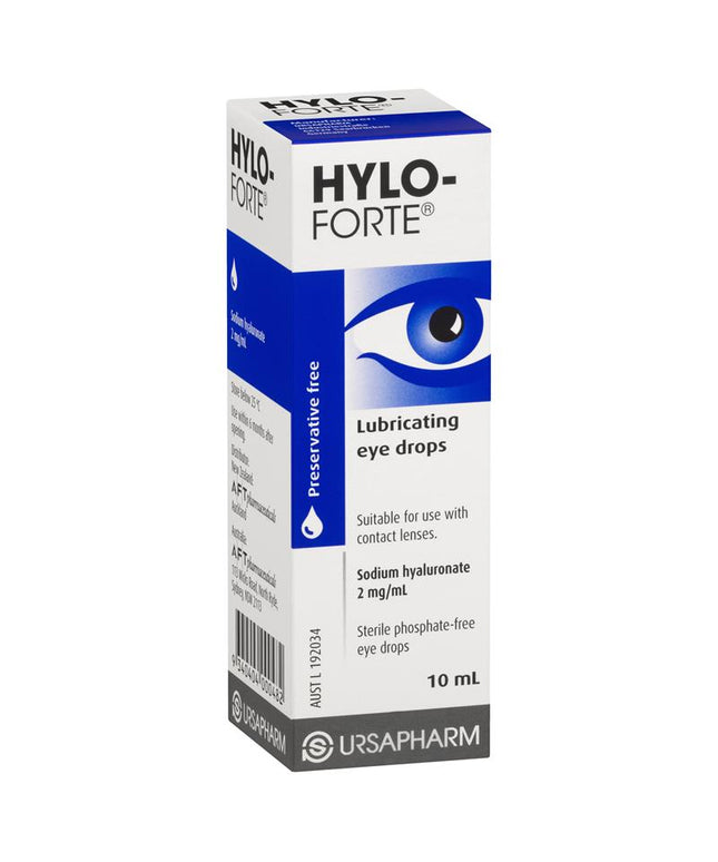Hylo Forte 2mg Preservative Free Eye Drops 10ml