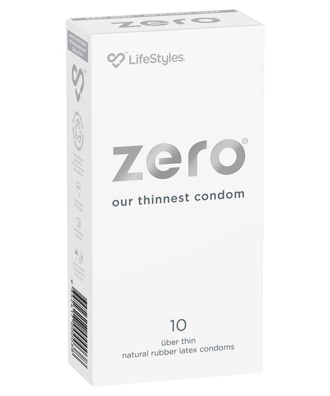 LifeStyles® Zero® Condoms 10 Pack