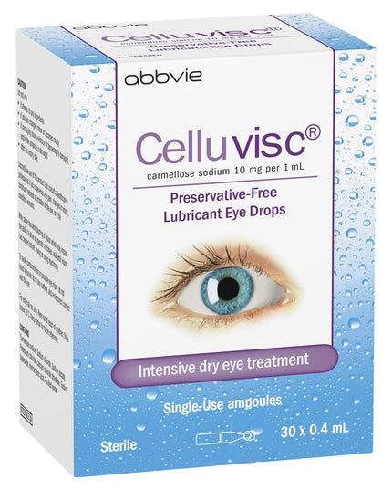 Celluvisc Eye Drops 30 x 0.4mL