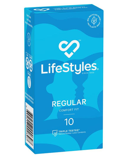 LifeStyles Condoms Regular 10 Pack