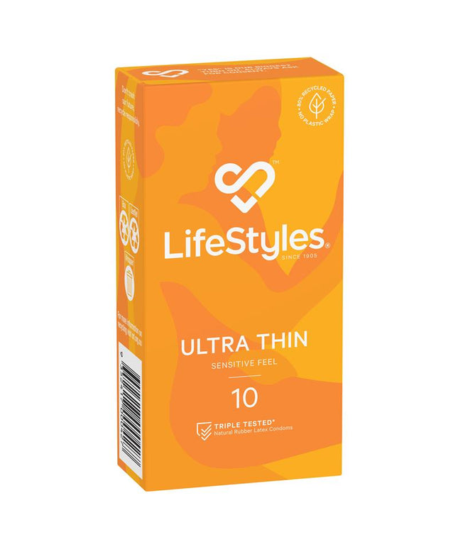 LifeStyles® Ultra Thin Condoms 10 Pack