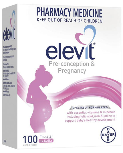 Elevit Pre-conception & Pregnancy 100 Tablets