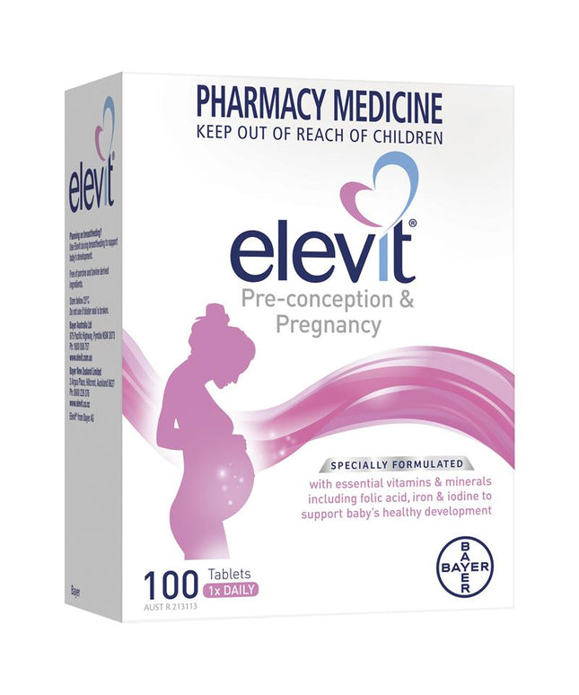 Elevit Pre-conception & Pregnancy 100 Tablets