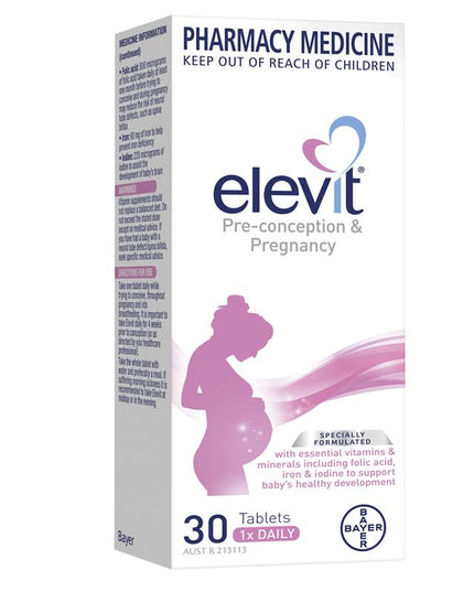 Elevit Pre-conception & Pregnancy 30 Tablets