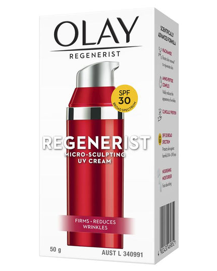 Olay Regenerist Advanced Anti-Ageing Micro-Sculpting UV Day Face Cream SPF 30 50g