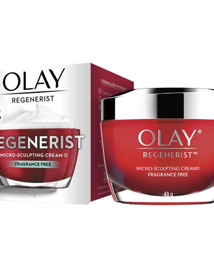 Olay Regenerist Micro Sculpting Cream Fragrance Free 48g New Formula