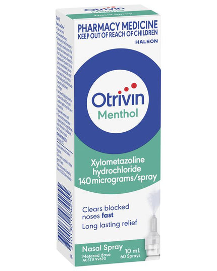 Otrivin Adult Nasal Spray Menthol 10ml