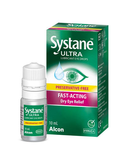 Systane Ultra Multi Dose Preservative Free Lubricant Eye Drops 10ml