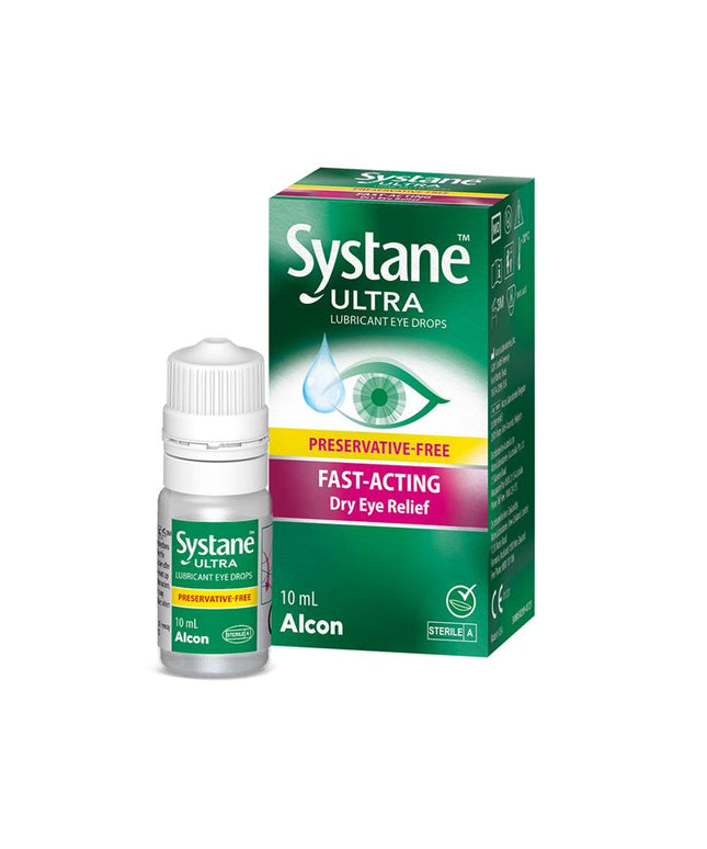 Systane Ultra Multi Dose Preservative Free Lubricant Eye Drops 10ml
