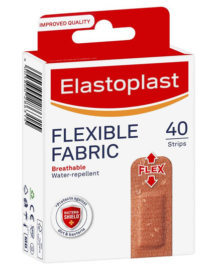 Elastoplast Flexible Fabric Strips 40 Pack