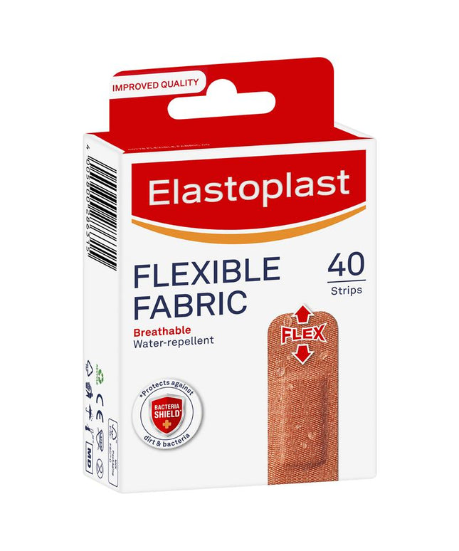 Elastoplast Flexible Fabric Strips 40 Pack