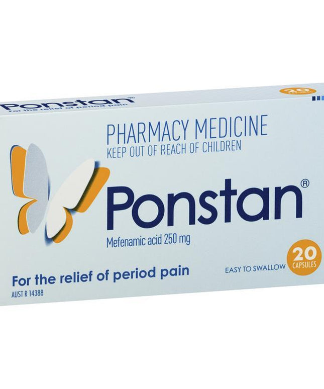 Ponstan 250mg Capsules 20
