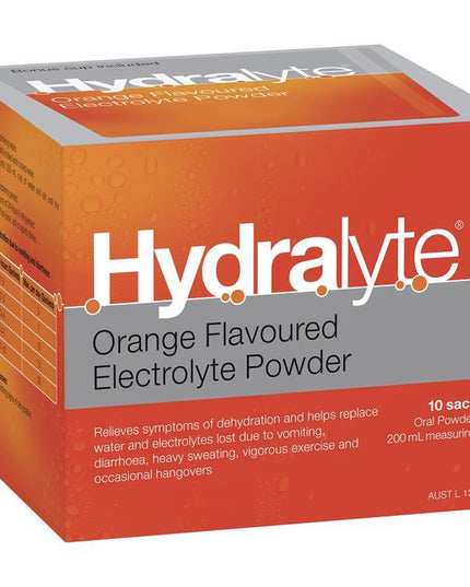Hydralyte Powder Orange 5G X 10