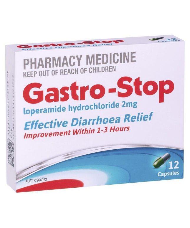 GastroStop 2mg 12 Capsules
