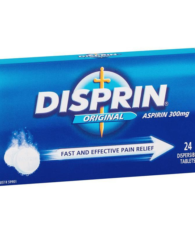Disprin Soluble Direct Fast Acting Pain Relief Tablets 24 Pack