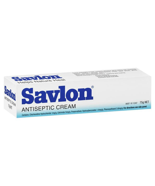 Savlon Antiseptic Cream for Cuts Grazes Bites 75g