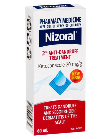 Nizoral Anti-Dandruff Shampoo 2% 60m