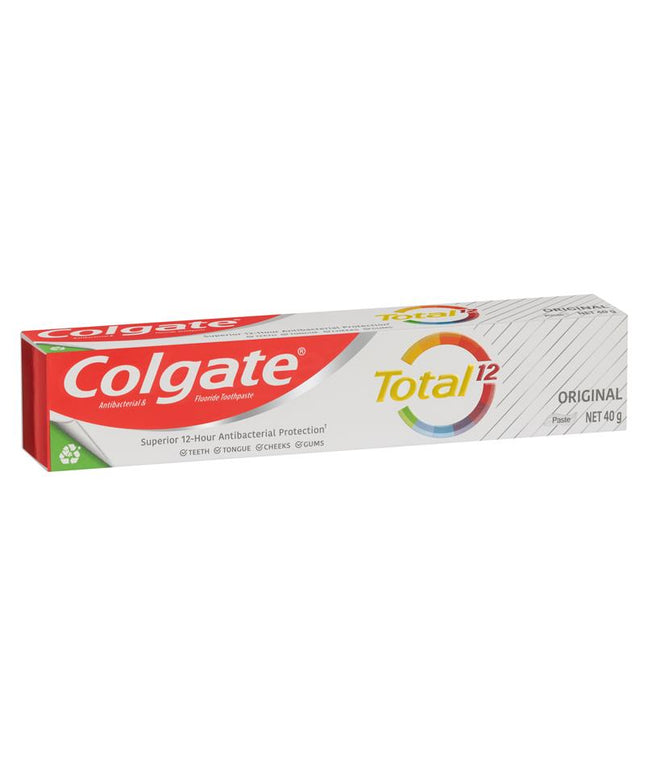 Colgate Toothpaste Total Original Antibacterial & Fluoride 40g