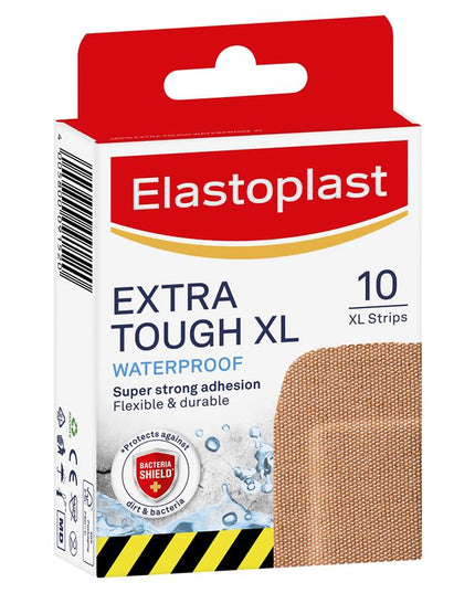 Elastoplast Heavy Fabric Waterproof XL 10 Strips