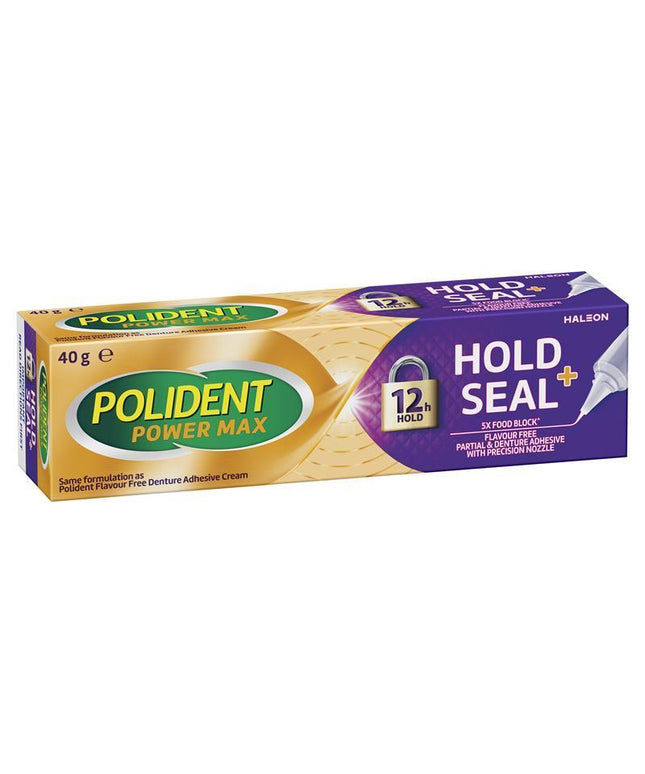 Polident MAX SEAL Denture Adhesive Cream 40g