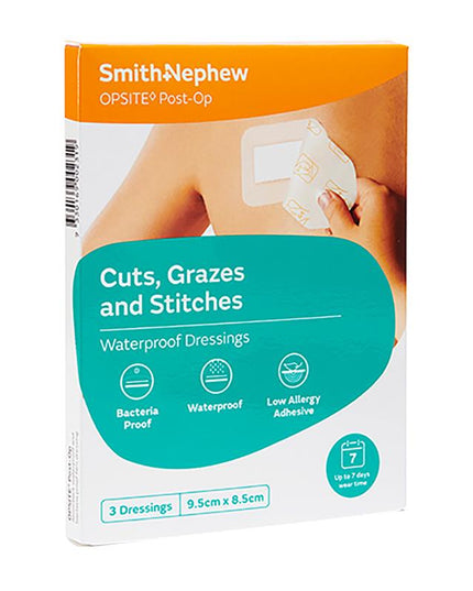 OPSITE POST-OP 9.5cmX8.5cm PK3