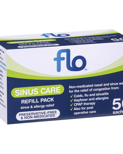 FLO Sinus Care Refill Pack 50 Sachets