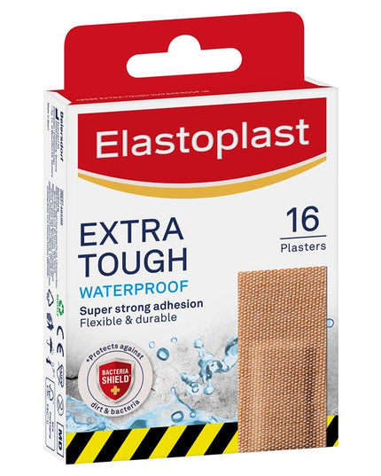 Elastoplast 48598 Heavy Fabric Waterproof 16 Pack