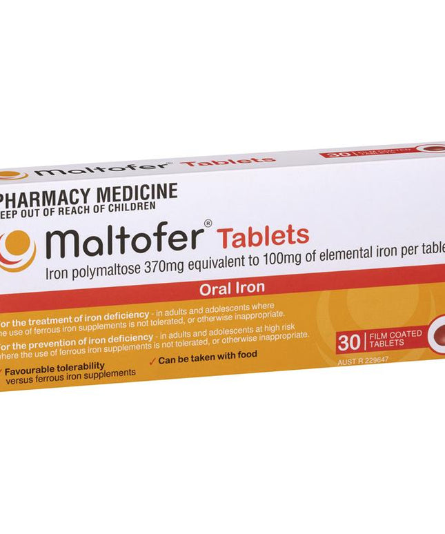 Maltofer Oral Iron 100mg 30 Tablets