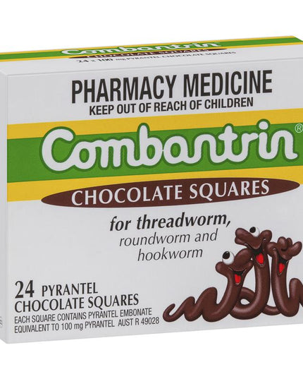 Combantrin Chocolate Squares 24