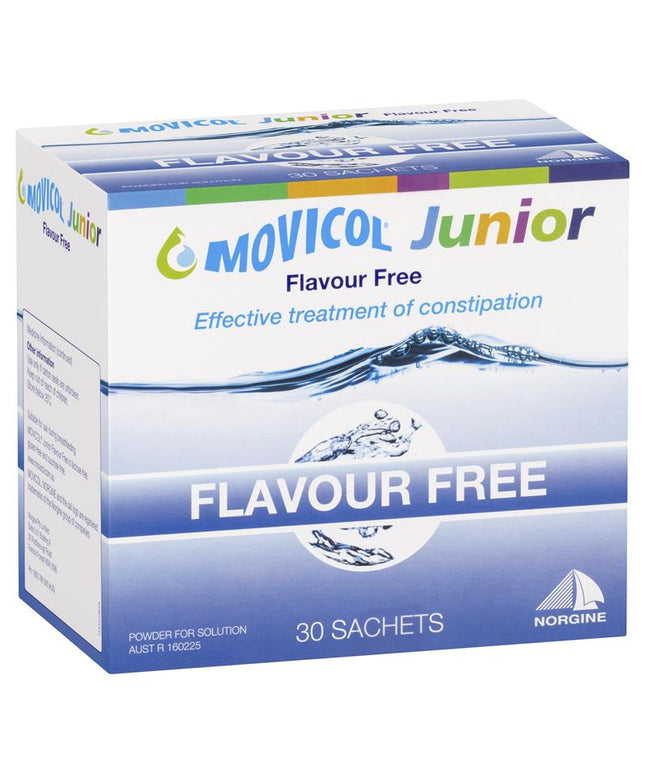 Movicol Junior Flavour Free 30 Sachets