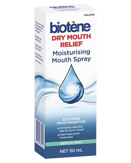 Biotene Dry Mouth Relief Spray Gentle Mint 50ml