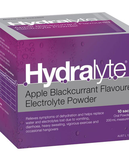 Hydralyte Powder Apple Blackcurrant 5g X 10