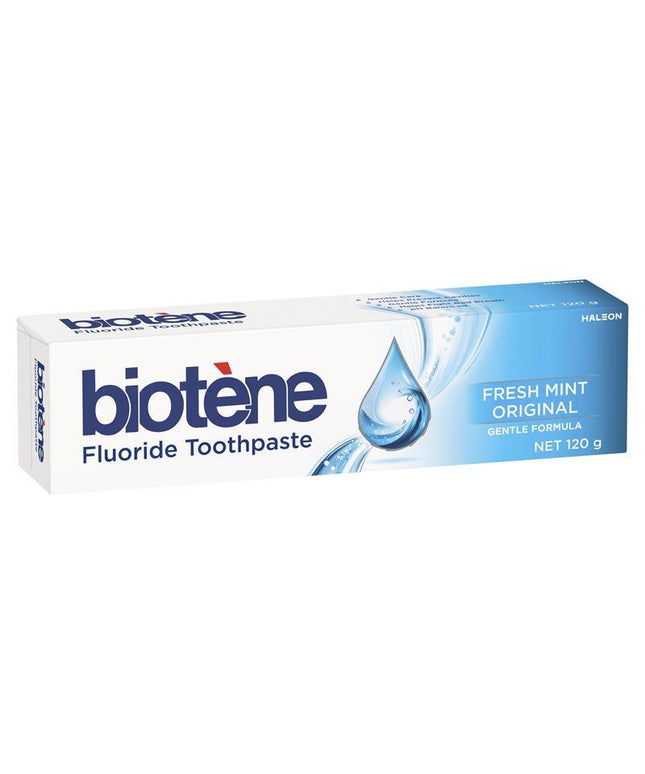 Biotene Dry Mouth Relief Fluoride Toothpaste Fresh Mint 120g