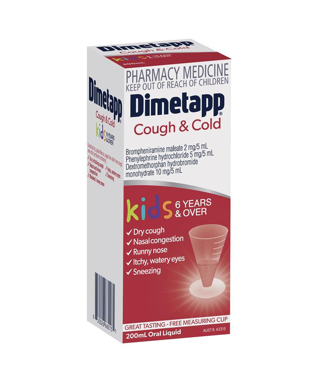 Dimetapp Cold and Allergy 200mL