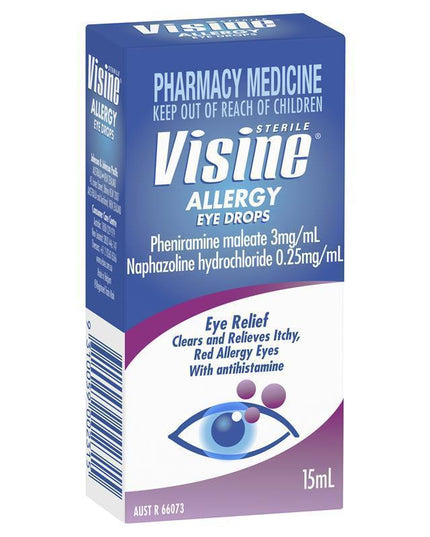 Visine Allergy Eye Drops 15mL
