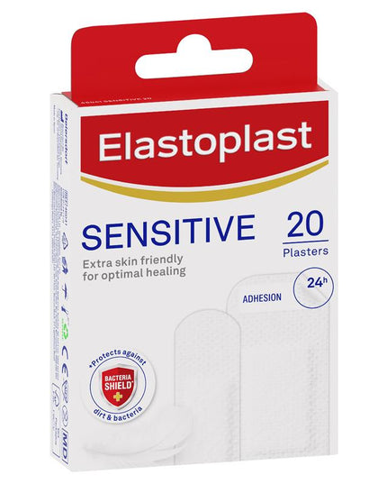 Elastoplast 46041 Sensitive Strips Assorted Pack 20