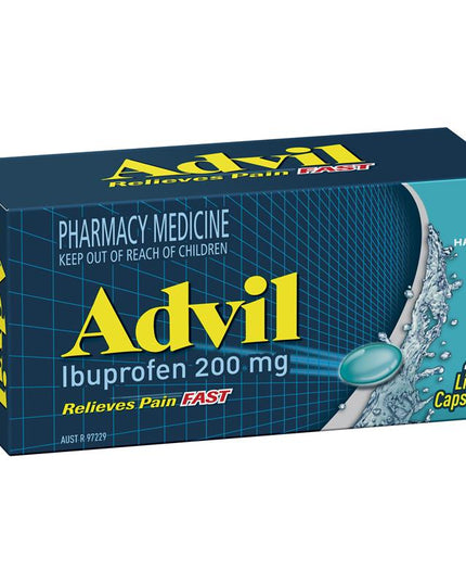 Advil Ibuprofen Pain Relief 40 Liquid Capsules