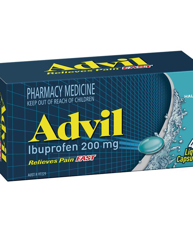 Advil Ibuprofen Pain Relief 40 Liquid Capsules