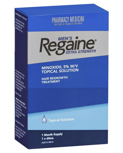 Regaine Men's Extra Strength Minoxidil Hair Regrowth Treatment 60mL