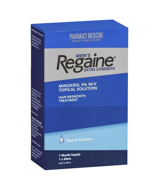 Regaine Men's Extra Strength Minoxidil Hair Regrowth Treatment 60mL