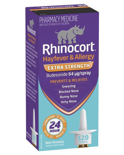 Rhinocort Extra Strength Hayfever & Allergy Nasal Spray 120 Sprays