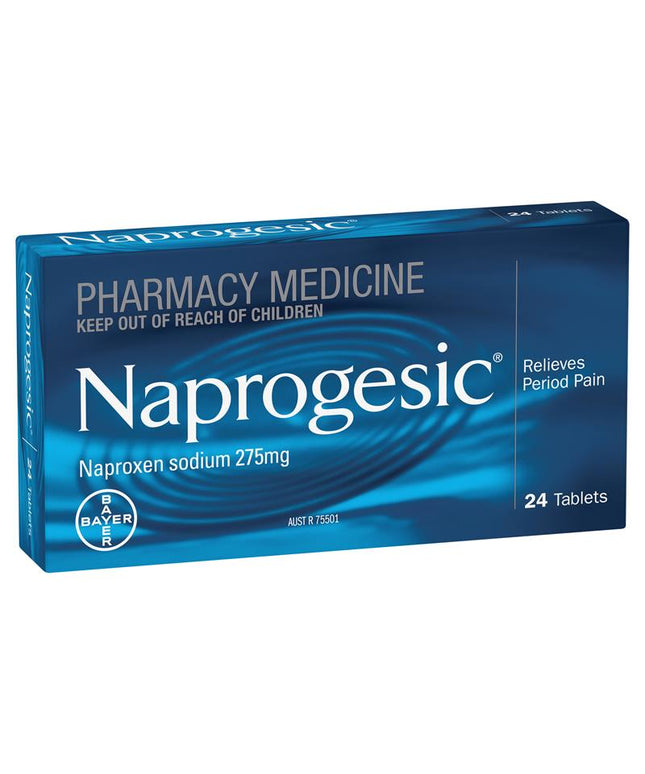 Naprogesic 275mg Tablets 24 Pack