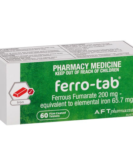Ferro Tab 200mg 60 Tablets